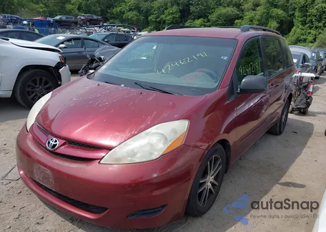2006 Toyota Sienna Le z USA, uszkodzony, nr VIN 5TDZA23C66S553313